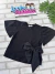 Blusa Infantil Mangas Godê e Lação Lateral - MOMI - H6021 - comprar online