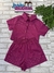 Conjunto Infantil Blusa e Short Vinho Strass - Petit Cherie 8026032 - comprar online