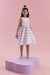 Vestido de Festa Infantil Sem Mangas LACINHOS - Petit Cherie - Looks Babilice