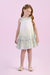 Vestido Infantil Estampado Alças Strass - Petit Cherie -25226 na internet