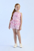 Conjunto Infantil Short Com Babadinho e Cropped Alça e Laço - Petit Cherie 8025090 - comprar online