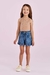 Conjunto Infantil Short Jeans e Camiseta - 8026166 na internet