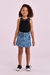 Conjunto Infantil Regata Short Saia Jeans - Petit Cherie - 8026174 na internet