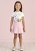 Saia Short Infantil Estilo Colegial - Mon Sucré - 1626004 - Looks Babilice