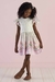 Vestido Infantil Babado e Mangas Morcego estampa- Mon Sucré -3126018 na internet