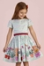 Vestido Infantil Mangas Curtas Floral - Mon Sucré - 3126144 - Looks Babilice