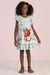 Vestido Infantil Estampa com Babados Mangas - Mon Sucré - 133126160 na internet