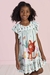 Vestido Infantil Estampa com Babados Mangas - Mon Sucré - 133126160 - Looks Babilice