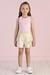 Conjunto Infantil Blusa e Short Estampa Floral- Mon Sucré 8026128 na internet