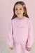 Conjunto Infantil Rosa Moleton - Mon Sucré - 8026142 - Looks Babilice