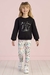 Conjunto Infantil Blusa Mangas Longas Moleton e Legging - Mon Sucré 8026232 na internet