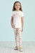 Conjunto Infantil Blusa Manga Curta e Legging Estampado - Mon Sucré - 8026236 na internet