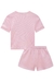 Conjunto Infantil ROSA Menina com Shorts HAPPY DAY - Kukie - Looks Babilice