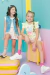 Colete Jeans Infantil Menina ARCO-ÍRIS - Kukie