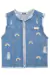 Colete Jeans Infantil Menina ARCO-ÍRIS - Kukie - comprar online