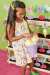 Vestido Infantil Bichinhos Fofos com Alça e Elástico Kukie - loja online