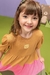 Vestido Infantil Mangas Curtas MARIAS - Kukie