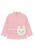 Jaqueta Alongada Infantil Menina com Pochete ROSA - Kukie - comprar online