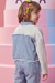 Jaqueta Jeans Infantil Menina RECORTES - Kukie - loja online