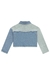 Jaqueta Jeans Infantil Menina RECORTES - Kukie na internet
