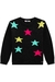 Casaco / Blusa em Tricot Infantil Menina ESTRELAS - Kukie - comprar online