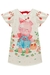 Vestido Infantil Mangas Curtas PORQUINHA E TOMATES - Kukie - comprar online