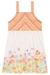 Vestido Infantil de Alças TRICÔ E FLORES - Kukie - Looks Babilice