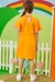 Vestido Infantil Mangas Curtas MOCINHA E LHAMA - Kukie - loja online