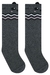 Meia Infantil Menina 3/4 Cinza Chumbo- Kukie (Ref. 68135) - loja online