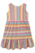 Vestido Alongado Infantil Sem Mangas ZIG ZAG DE CORES - Kukie na internet
