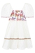 Vestido Infantil BRANCO Mangas Amplas BORBOLETAS - Kukie - Looks Babilice