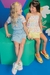 Imagem do Jardineira Jeans Infantil Menina LAVAGEM CLARA - Kukie