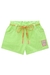 Shorts Infantil Menina em Sarja VERDE - Kukie - comprar online