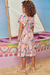 Vestido Infantil Alongado Mangas Curtas SELVAGEM - Infanti - loja online