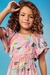Imagem do Vestido Infantil Alongado Mangas Curtas SELVAGEM - Infanti