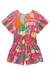 Macaquinho Infantil Menina ROSA BICHOS DA FLORESTA - Kukie - comprar online