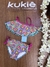 Biquíni Infantil com Top FLORES TRICÔ - Kukie