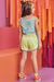 Trijunto / Conjunto Infantil Menina com Top e Sobreposição SMILE - Infanti - loja online