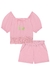 Conjunto Infantil Curto Menina ROSA com Shorts - Infanti - comprar online