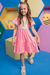 Vestido Infantil Mangas Amplas TRICÔ 3D - Kukie - Looks Babilice