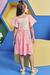 Vestido Infantil Mangas Amplas TRICÔ 3D - Kukie - loja online