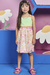 Vestido Infantil de Alças FLORES E NEON - Kukie - Looks Babilice
