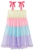 Vestido Infantil de Alças em Tule CORES CANDY - Kukie na internet