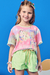 Blusa Infantil Mangas Curtas BARBIE GIRL - Kukie - Looks Babilice