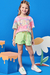 Imagem do Blusa Infantil Mangas Curtas BARBIE GIRL - Kukie