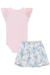 Conjunto Infantil Menina com Body e Saia BORBOLETAS - Kukie - Looks Babilice
