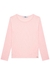 Blusa Infantil Manga Rosa Canelada- Kukie (Ref. 70496) - comprar online