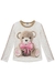 Blusão Infantil Linha Estampa 3D Detalhe Pedrinhas - Kukie ( REf. 70509) - loja online