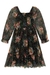 Vestido Infantil Estampado Babado e Manga Fofadinha - Kukiê (Ref. 70600)