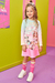 Vestido Infantil Rosa Oh My Sweet Manga Longa- Kukie (Ref.70723) - comprar online